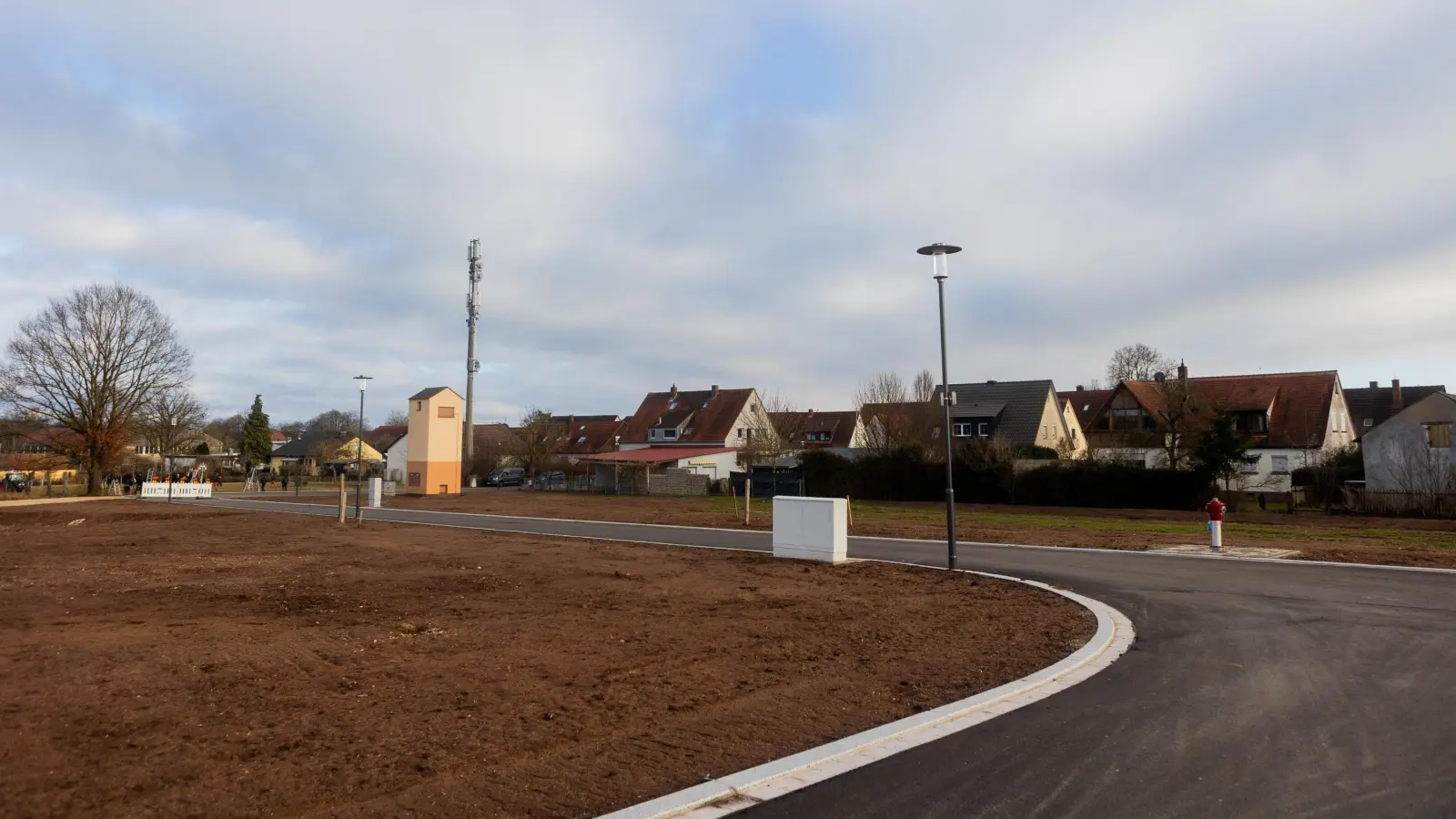 Die Erschließung ist seit Dezember abgeschlossen. Nun legte der Gemeinderat erste Quadratmeterpreise fest. (Foto: Evi Lemberger)