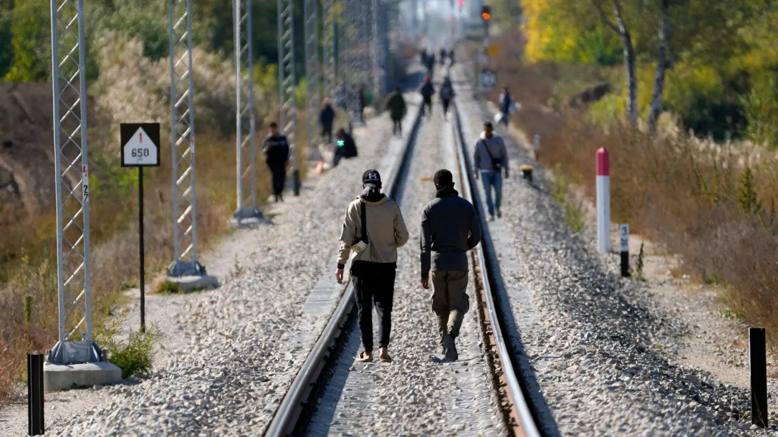 Die Staatsanwaltschaft Traunstein hat gegen eine Schleuserbande ermittelt. (Symbolbild) (Foto: Darko Vojinovic/AP/dpa)