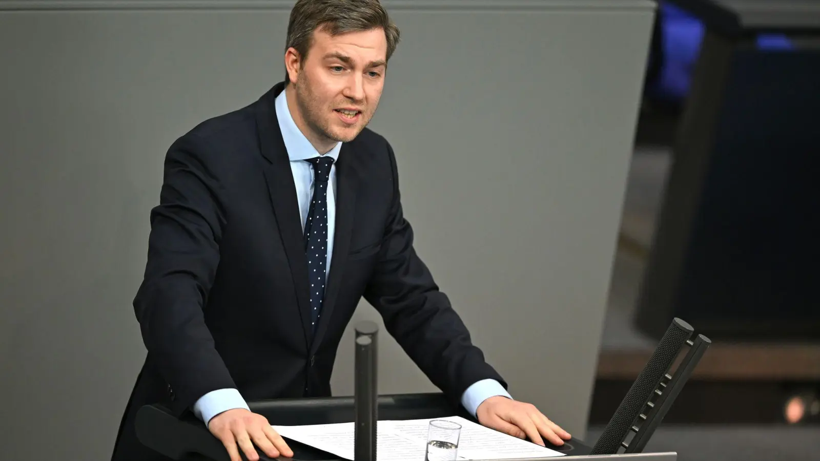Frederik Bouffier (CDU) ist der Sohn des früheren hessischen Ministerpräsidenten Volker Bouffier. (Foto: Elisa Schu/dpa)