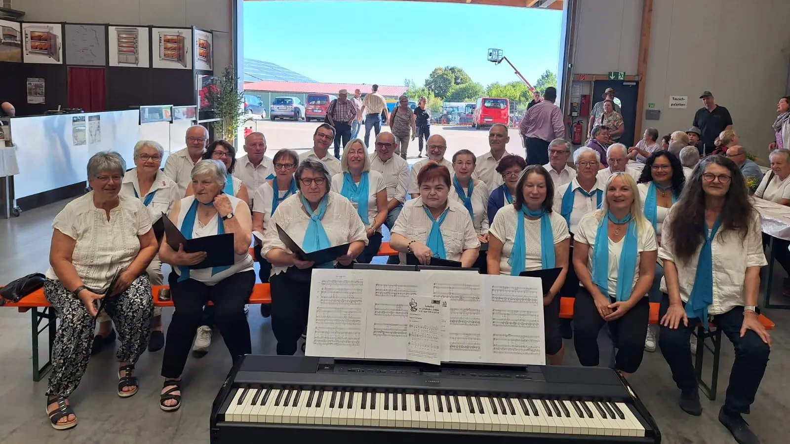 Der Gemischte Chor Münster sorgt für musikalische Unterhaltung. (Foto: Gemischte Chor Münster e.V.)