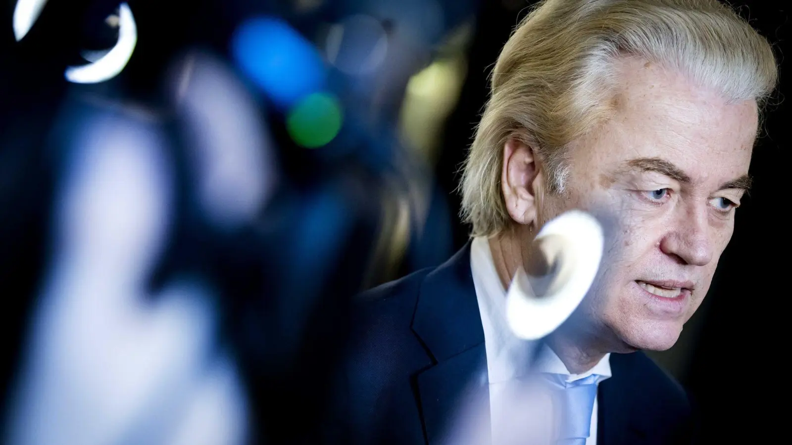 „Alles geht“, sagt der niederländische Rechtspopulist Geert Wilders. (Foto: Koen Van Weel/ANP/dpa)