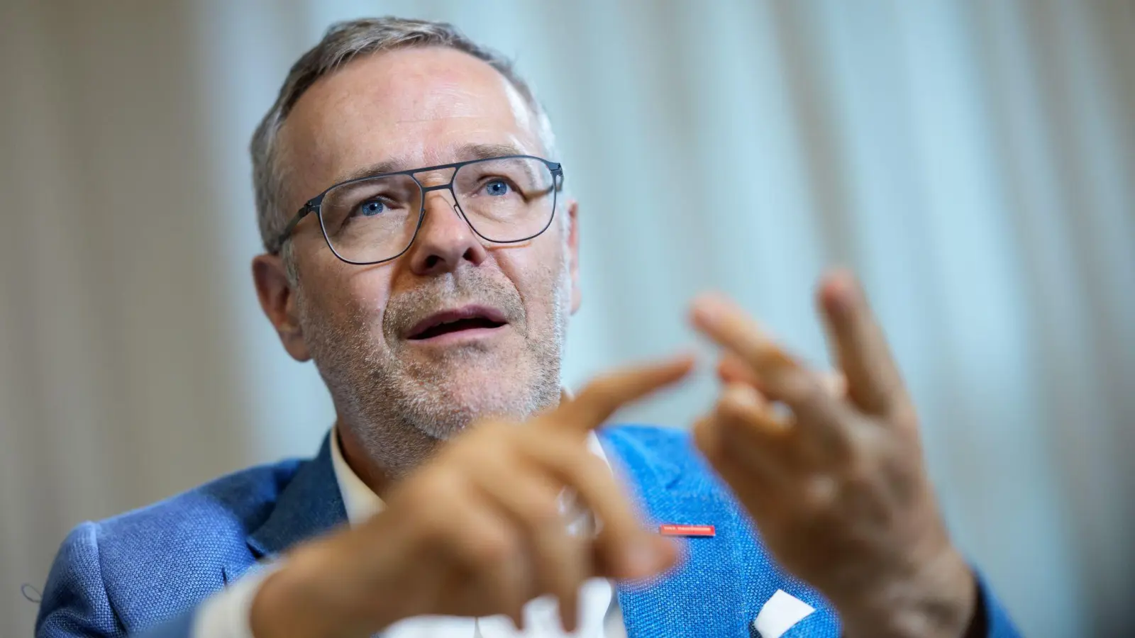 Der Handwerkspräsident vermisst die Aufbruchsstimmung. (Foto: Michael Kappeler/dpa)