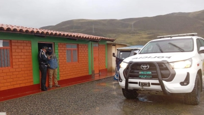 Laut lokalen Medienberichten hatte sich der junge Mann während eines plötzlichen Unwetters in ein Zelt zurückgezogen und wurde dabei offenbar von einem Blitz getroffen.  (Foto: ---/Policía de Turismo de Huaraz/dpa)