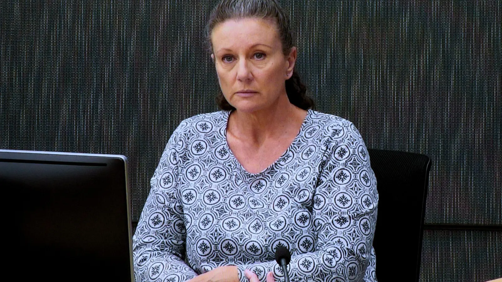 Kathleen Folbigg - hier bei einer Anhörung im Jahr 2019 - ist nach 20 Jahren Haft begnadigt worden. (Foto: Joel Carrett/AAPIMAGE/AP)