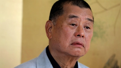 Das Hongkonger Gericht hatte Jimmy Lai bereits im Dezember für schuldig befunden. (Archivbild) (Foto: Vincent Yu/AP/dpa)