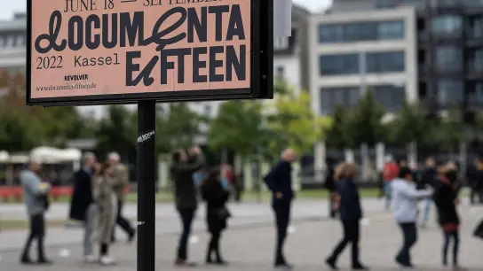 Die Kunstausstellung documenta fifteen läuft noch bis zum 25. September. (Foto: Swen Pförtner/dpa)