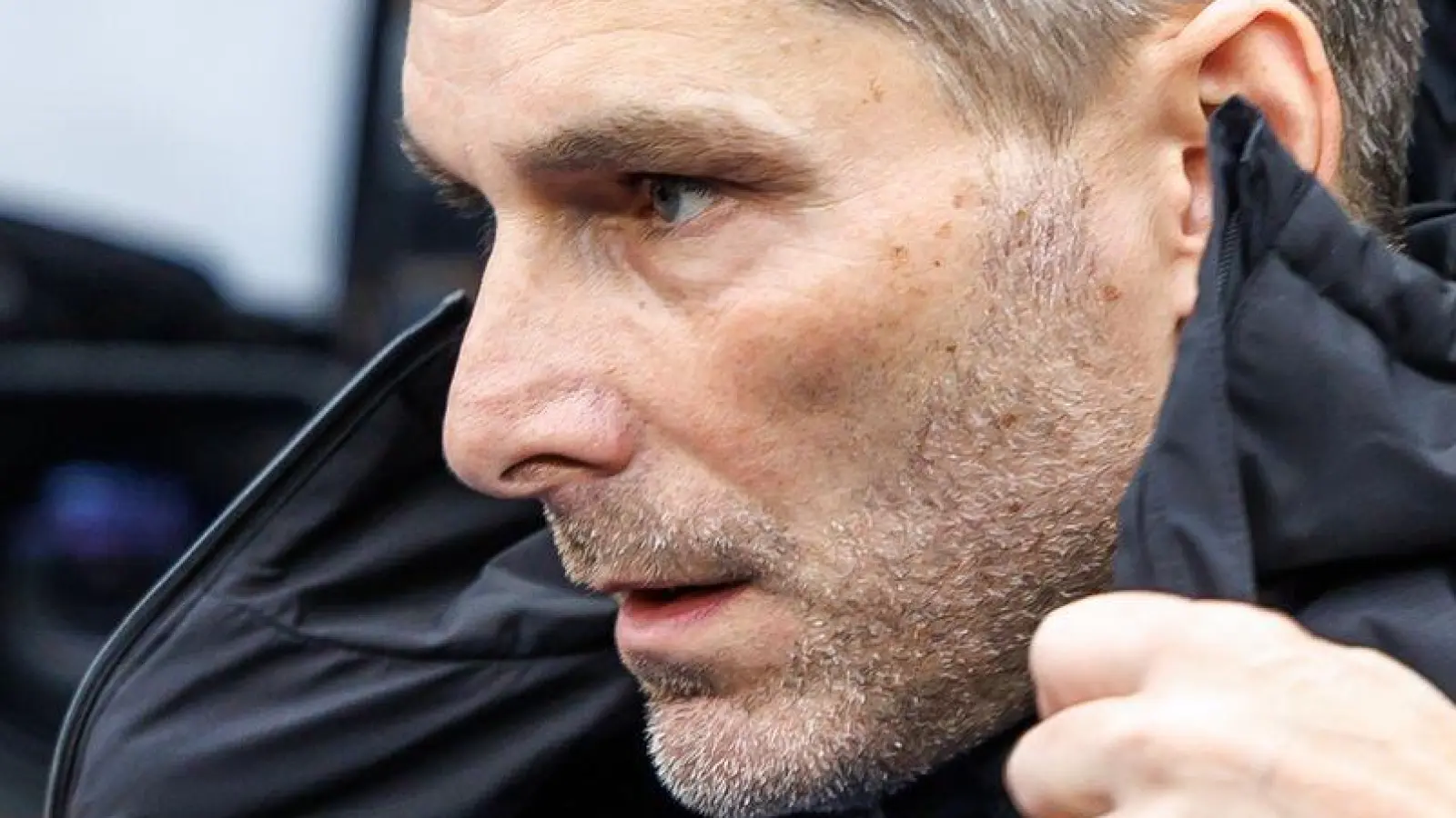 Hertha-Trainer Stefan Leitl trifft auf seinen Ex-Club. (Archivbild) (Foto: Andreas Gora/dpa)