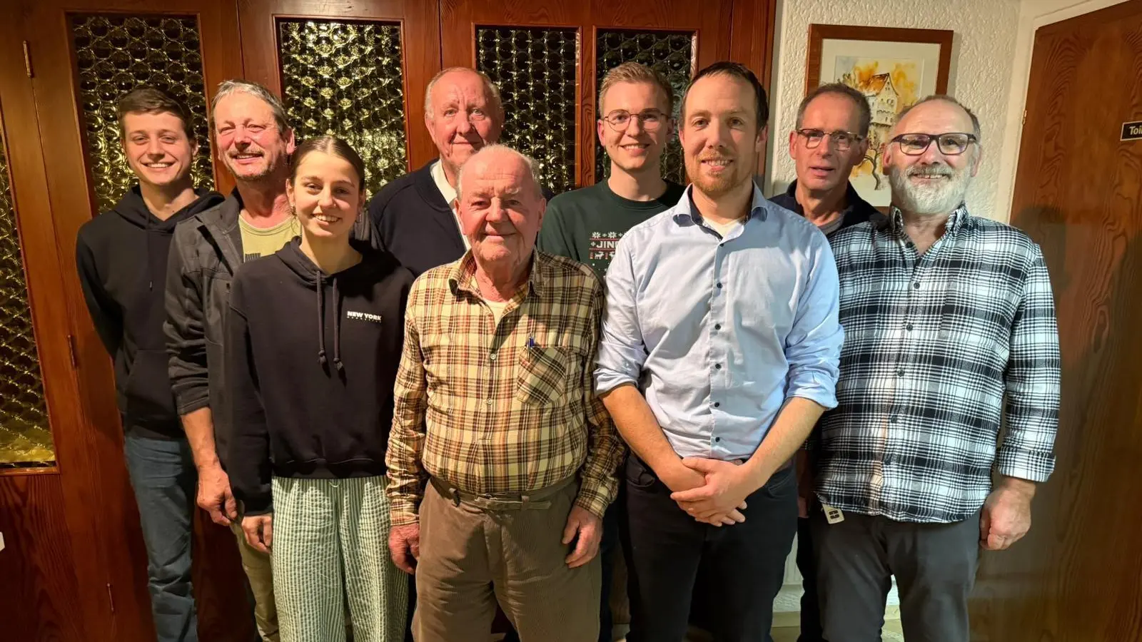 Diese Personen wurden in Großharbach nominiert. (Foto: Johannes Schneider)