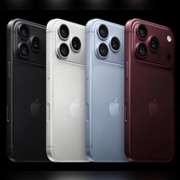 Die ausgefallenen Farben des iPhone 18 Pro sind in diesem Jahr nach dem populären Orange des Vorjahresmodells das dunkelrote Burgund und das hellblaue Polar. (Foto: Apple Inc./dpa-tmn)
