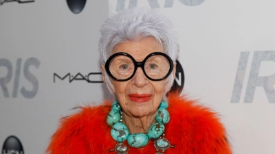 Die US-Mode-Ikone Iris Apfel starb im Alter von 102 Jahren. (Foto: Andy Kropa/Invision/AP/dpa)