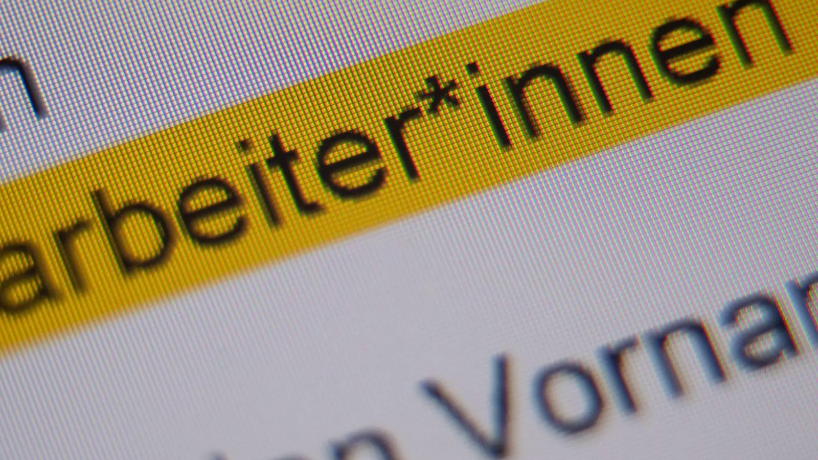 In den Bundesministerien werden keine Sonderzeichen für geschlechtergerechte Formulierungen verwendet. (Symbolbild) (Foto: Sebastian Gollnow/dpa)