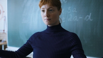 Leonie Benesch in einer Szene des Films „Das Lehrerzimmer“. Der Film ist siebenmal für den Deutschen Filmpreis nominiert. (Foto: Judith Kaufmann/Alamode Film/dpa)