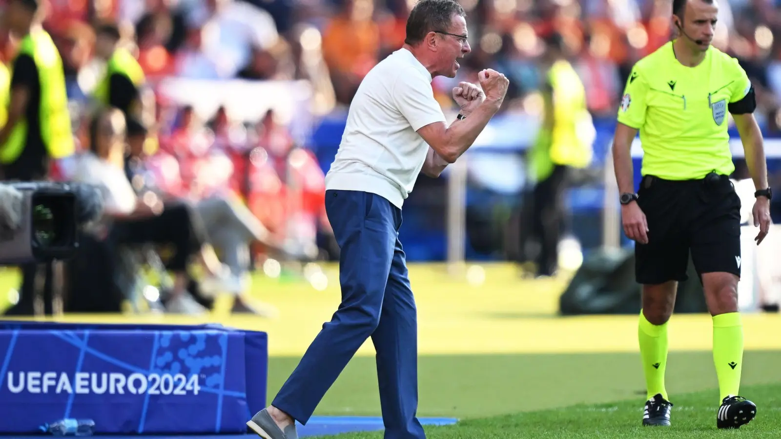 Ralf Rangnick hat das Interesse bei Hertha BSC geweckt.  (Foto: Sebastian Christoph Gollnow/dpa)