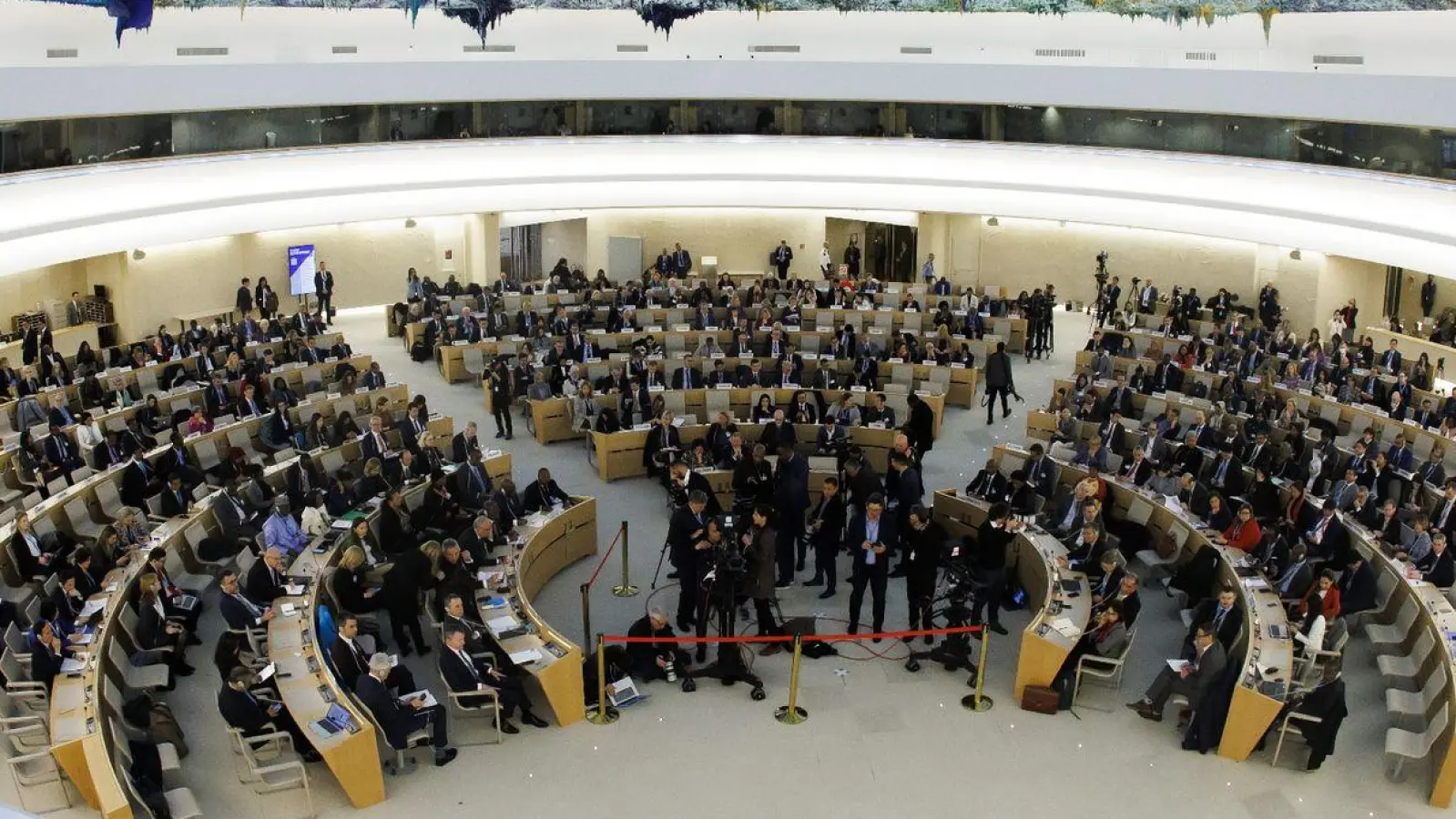 Der UN-Menschenrechtsrat hat keine Möglichkeit, die Durchsetzung der Resolution zu erzwingen. (Foto: Salvatore Di Nolfi/Keystone/dpa)