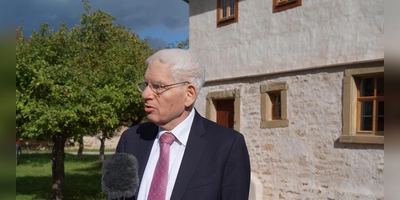 Festredner Dr. Josef Schuster in Bad Windsheim. (Foto: Nicole Gunkel)