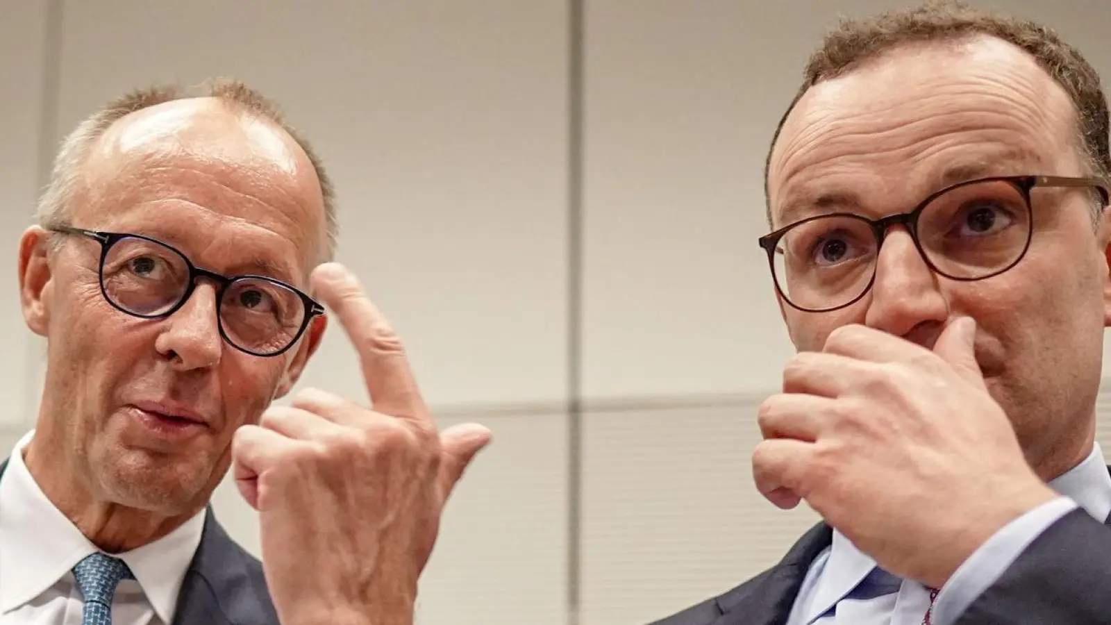 Unionsfraktionschef Jens Spahn verteidigt Bundeskanzler Friedrich Merz beim Thema Migration im Stadtbild. (Archivfoto) (Foto: Kay Nietfeld/dpa)