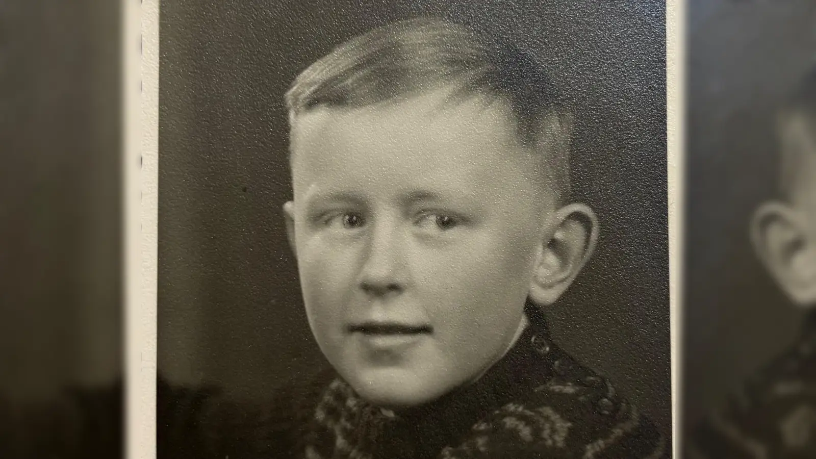 Helmut Deffner im Alter von etwa zehn Jahren. (Repro: Thomas Deffner)