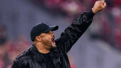 Traurig? Ja. Wütend? Ja? Aber Vincent Kompany zeigte sich auch sofort „motiviert“ für einen neuen Anlauf in der kommenden Saison.  (Foto: Tom Weller/dpa)