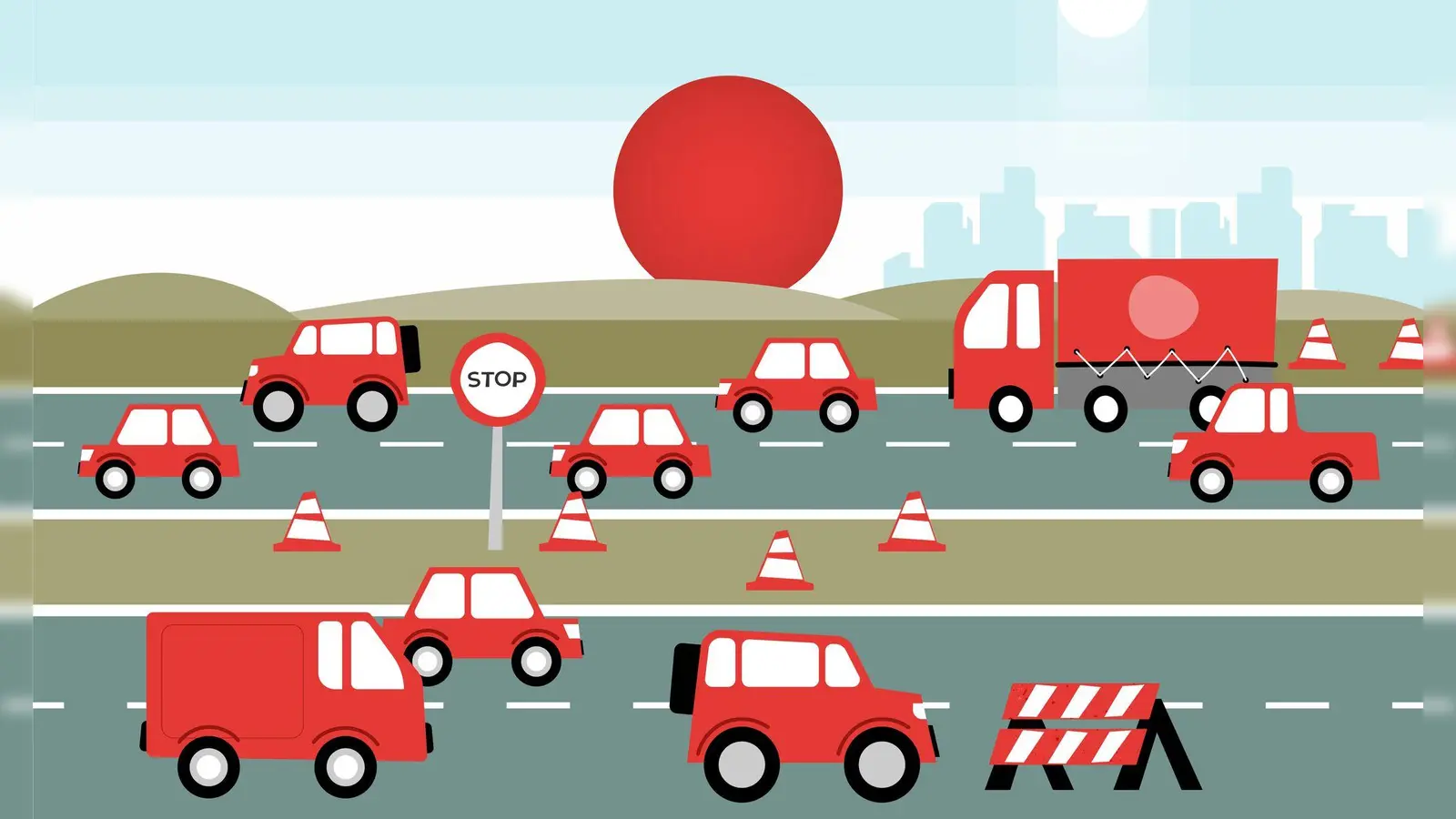 Staualarm auf den Urlaubsrouten: Die Automobilclubs warnen für das Pfingstwochenende vor vollen Straßen. Also: Geduld einpacken. (Foto: dpa-infografik GmbH/dpa-tmn)