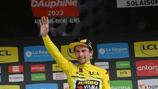 Primoz Roglic will nach seinem Sieg bei der Dauphiné-Rundfahrt auch bei der Tour angreifen. (Foto: David Stockman/BELGA/dpa/Archivbild)