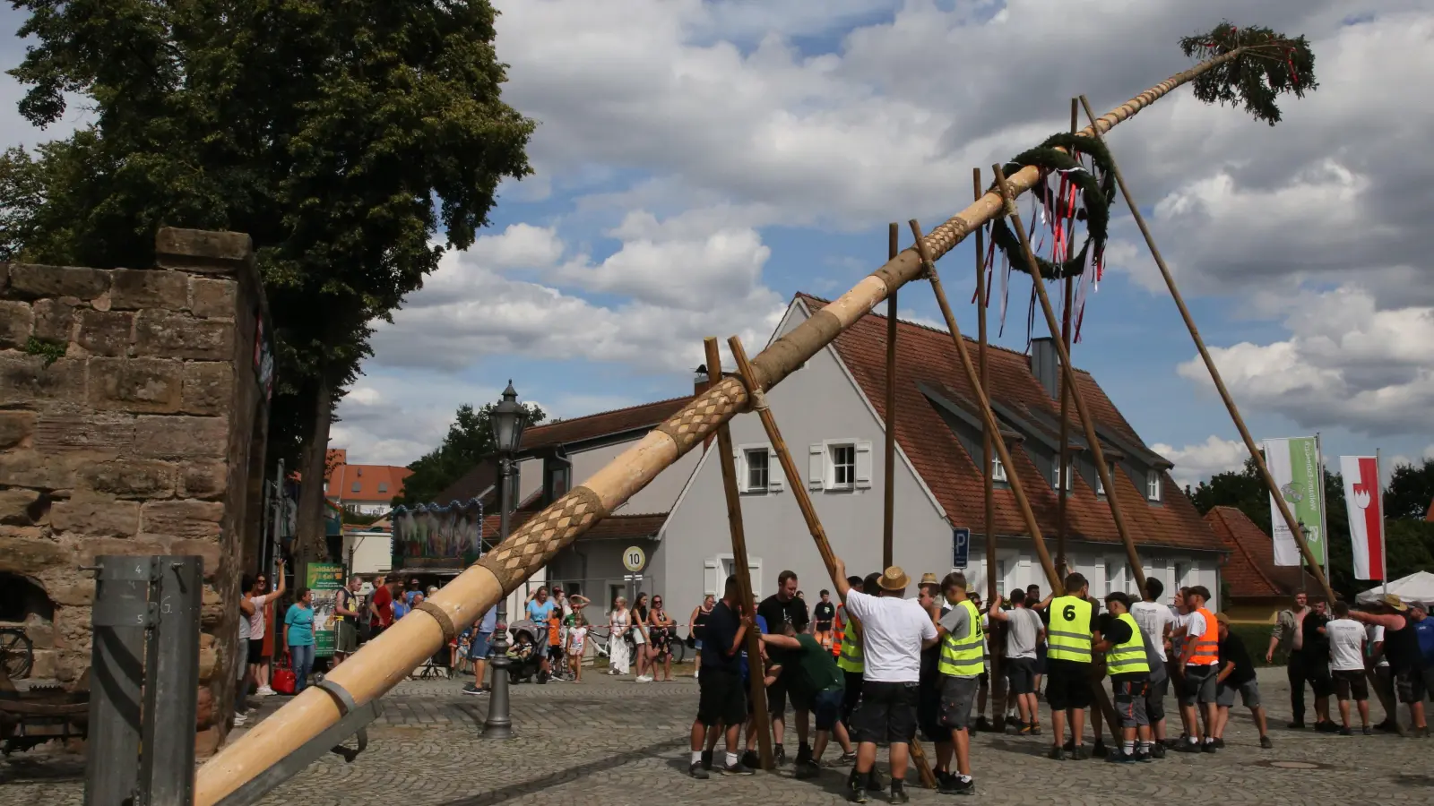In Wolframs-Eschenbach wird gefeiert. Viel Spaß! (Foto: Alexander Biernoth)