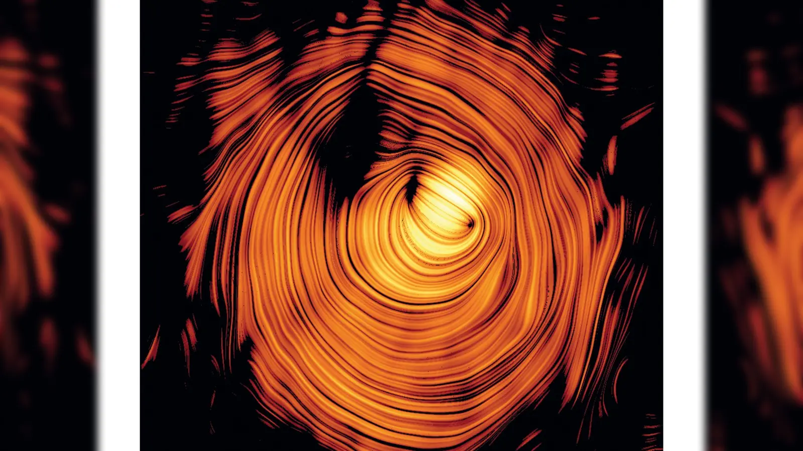 Das „Auge von Sauron“ hat sich als Name sogar im Fachartikel etabliert. (Foto: Y.Y. Kovalev et al./Max-Planck-Institut für Radioastronomie/dpa)