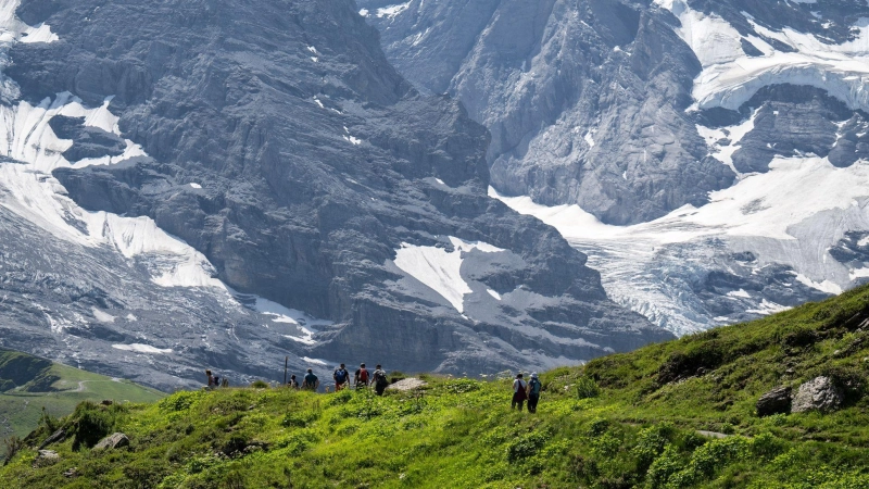 Die vermisste Wanderin wurde in den Schweizer Alpen tot gefunden. (Symbolbild) (Foto: Peter Schneider/KEYSTONE/dpa)