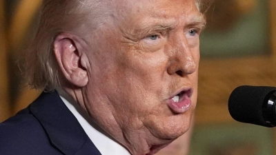 Trump will das Öl behalten.  (Foto: Alex Brandon/AP/dpa)