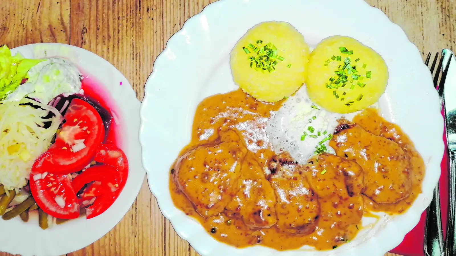 Ein gutes Essen gehört zur Kirchweih natürlich dazu. (Foto: Christian Treffer)