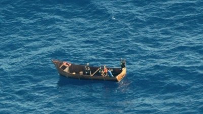 Bei Bootsunglücken im Mittelmeer sterben immer wieder Menschen. (Foto: Karolina Sobel/Sea Watch/AP/dpa)