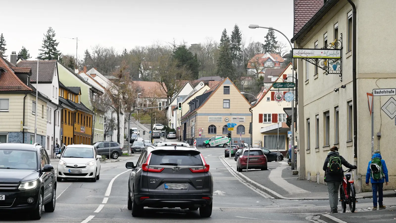 Dieses Frühjahr wird die vielbefahrene Ansbacher Schloßstraße in Teilen gesperrt.  (Foto: Jim Albright)