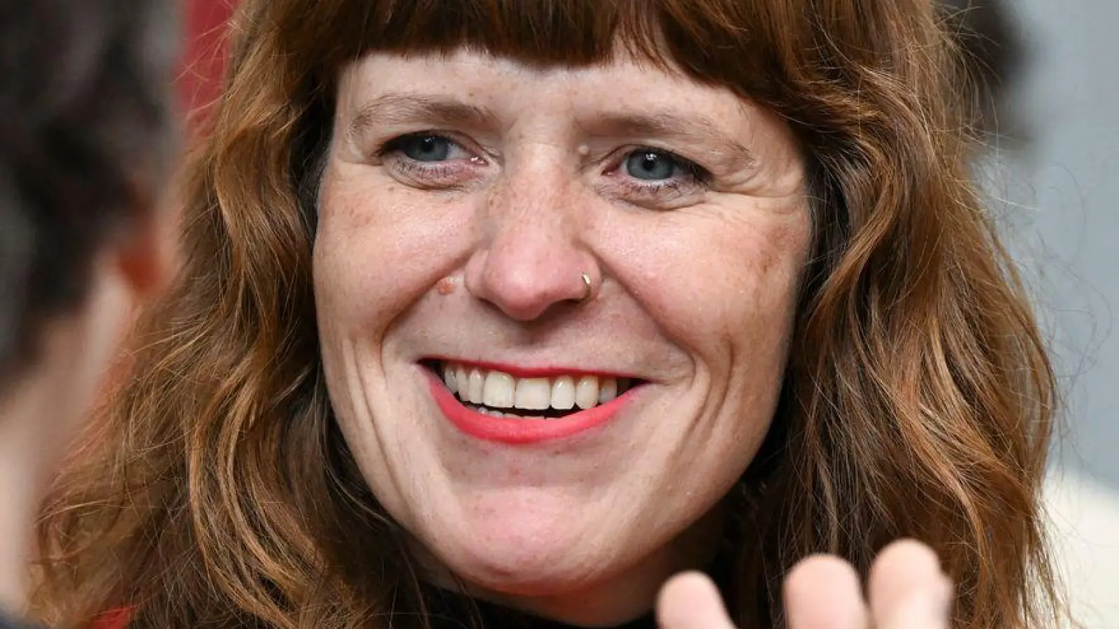 Kerstin Wolter ist eine von zwei Landesvorsitzenden der Berliner Linken. (Archivbild) (Foto: Jens Kalaene/dpa)