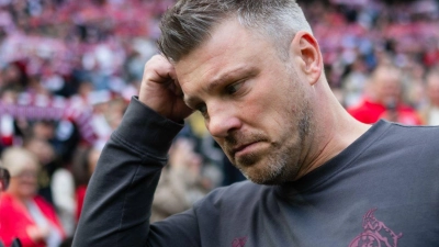 Vieles deutete auf ein Aus von Lukas Kwasniok als Trainer des 1. FC Köln hin. (Foto: Marius Becker/dpa)