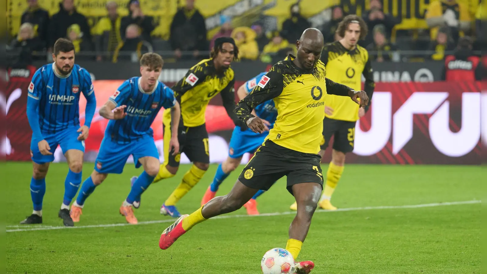 Serhou Guirassy verwandelte gegen Heidenheim nur einen von zwei Elfmetern. (Foto: Bernd Thissen/dpa)