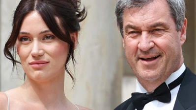 CSU-Politiker Markus Söder und seine Tochter Gloria-Sophie Burkandt geben derzeit Einblick in ihre Vater-Tochter-Beziehung. (Archivbild) (Foto: Daniel Karmann/dpa)