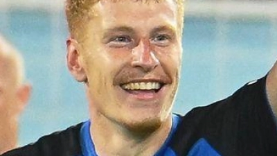 Laurin Curda hat Grund zur Freude. (Foto: Swen Pförtner/dpa)