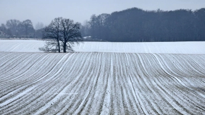 Schnee bis in die Niederungen ist am Samstag für die Mitte und den Süden vorhergesagt. (Foto: Bernd Wüstneck/dpa)