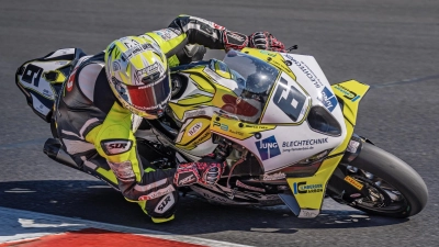 Marco Fetz war zwar mit den Ergebnissen in Most zufrieden, mit dem Verlauf des Rennwochenendes aber nicht so ganz. (Foto: Björn Gramm/IDM)