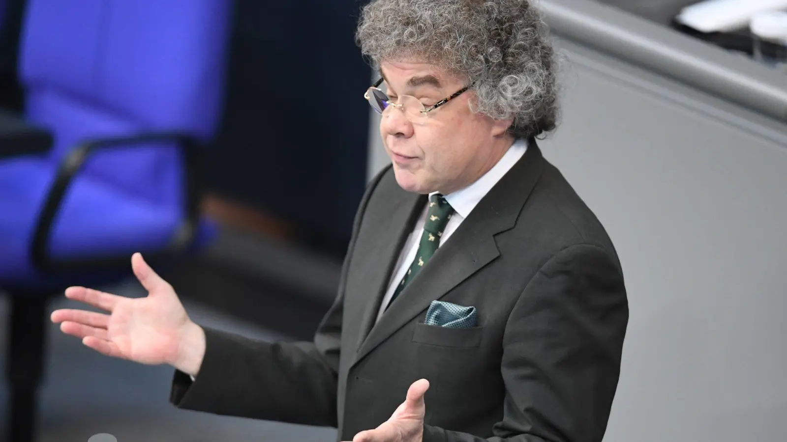 Im Fokus der Justiz: AfD-Abgeordneter Moosdorf. (Archivbild) (Foto: Marco Rauch/dpa)