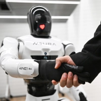 Das Start-up Neura Robotics aus Baden-Württemberg absolvierte die erfolgreichste Finanzierungsrunde.  (Foto: Bernd Weißbrod/dpa)
