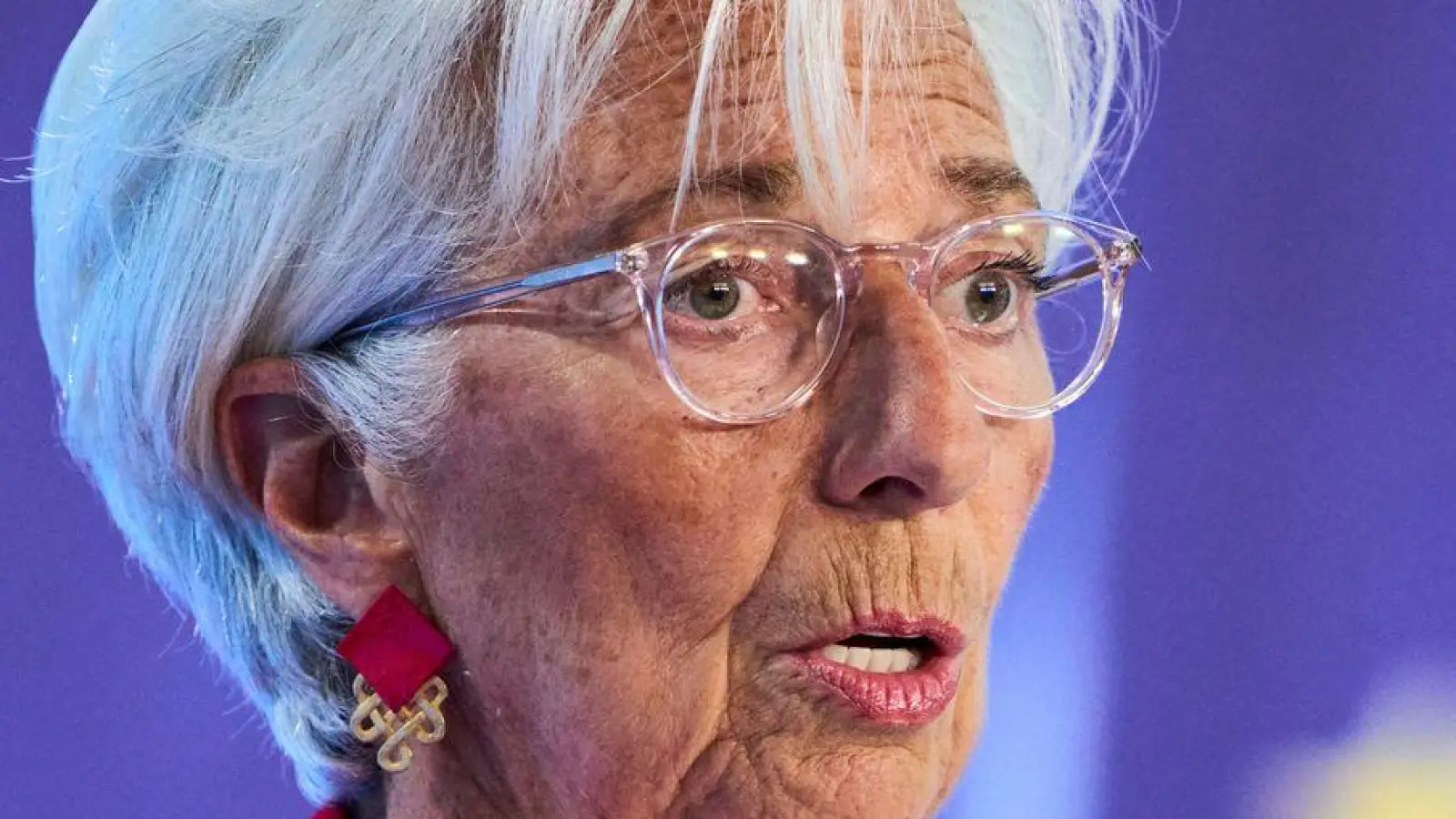 EZB-Chefin Christine Lagarde (Archivbild) (Foto: Michael Probst/AP/dpa)