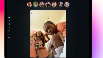 Die optimierte Version der Instagram-App für iPads ist für größere Displays ausgelegt und stellt Reels in den Mittelpunkt. (Foto: Instagram, LLC/dpa-tmn)