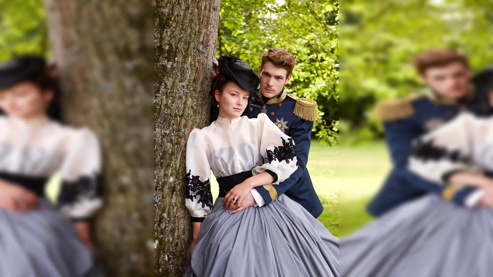 Devrim Lingnau als Kaiserin Elisabeth und Philip Froissant als Franz Joseph. (Foto: Netflix/dpa)
