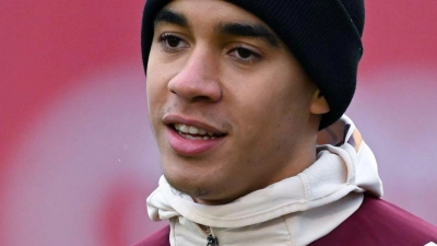 Jamal Musiala ist nah am Comeback, aber noch nicht gegen Wolfsburg. (Archivbild) (Foto: Sven Hoppe/dpa)