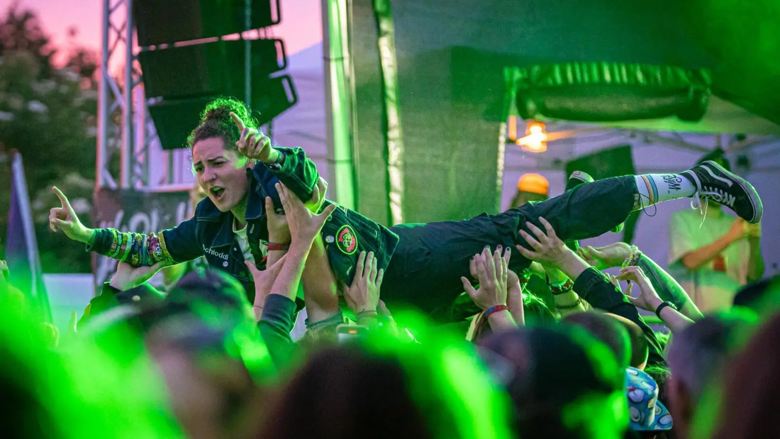 Party, Punk und Rock’n’Roll: Vom 26. bis 28. Juni findet am Obernzenner See wieder das Wasted Open Air statt. (Foto: Mirko Fryska)
