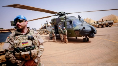 Die Bundeswehr bleibt an der UN-Mission Minusma in Mali beteiligt. (Foto: Kay Nietfeld/dpa)
