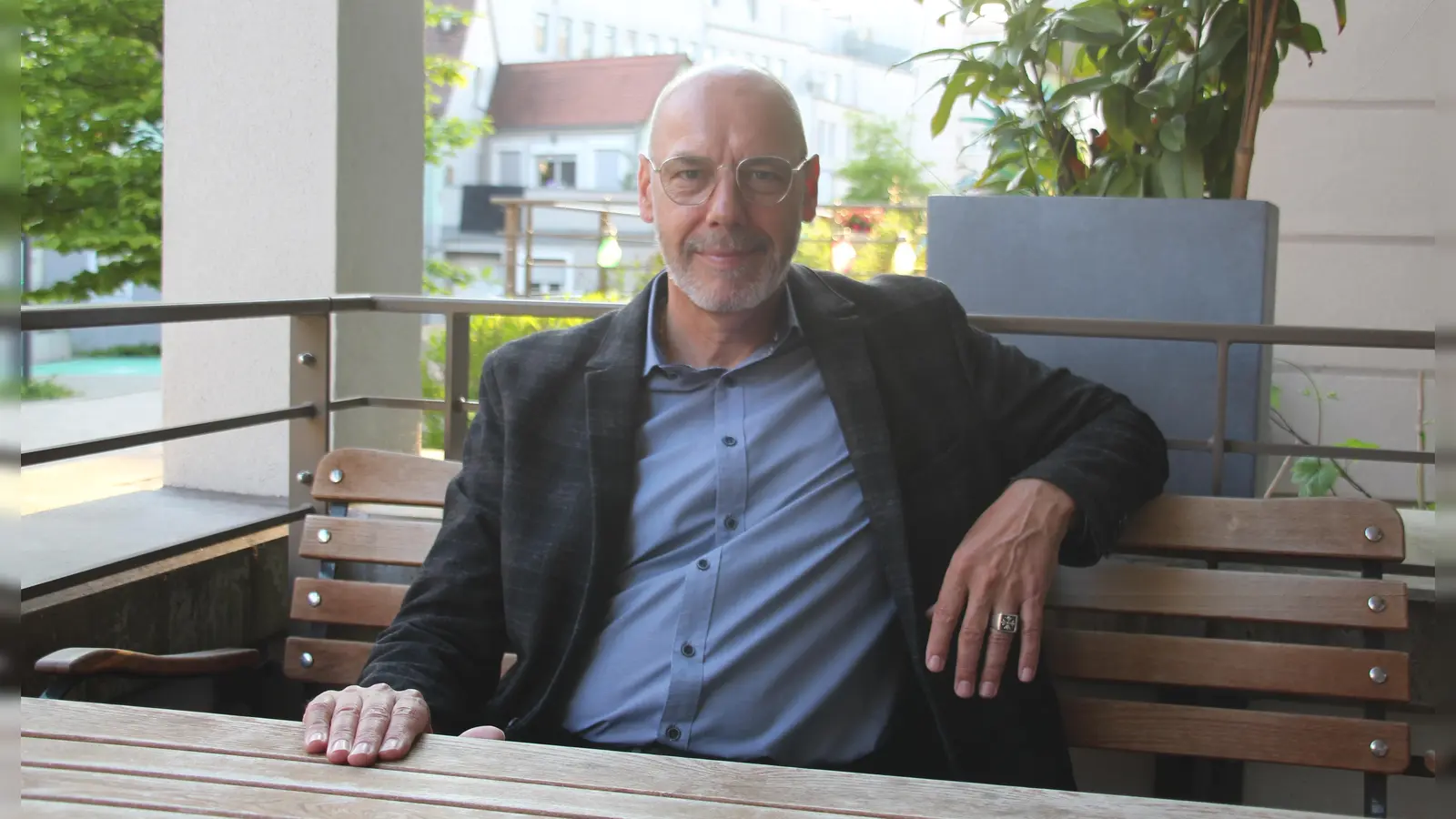 Hans-Jürgen Eff will Oberbürgermeister werden. Sein Wahlprogramm soll in den nächsten Wochen entstehen. (Foto: Robert Maurer)