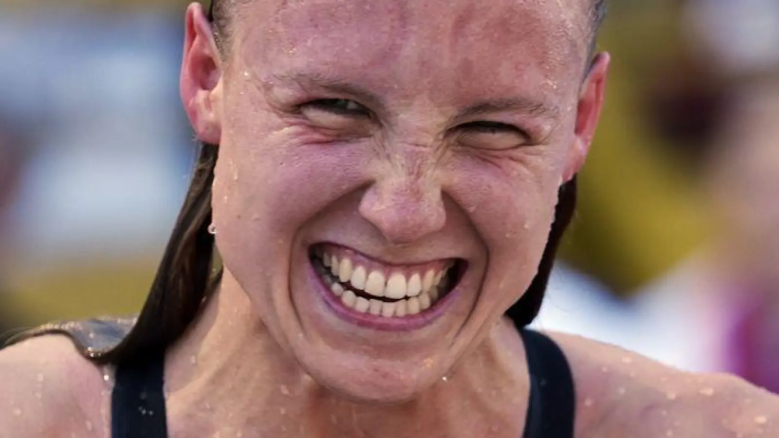 Riesenjubel nach Gold bei Isabel Gose.  (Foto: Gian Mattia D'alberto/LaPresse via ZUMA Press/dpa)