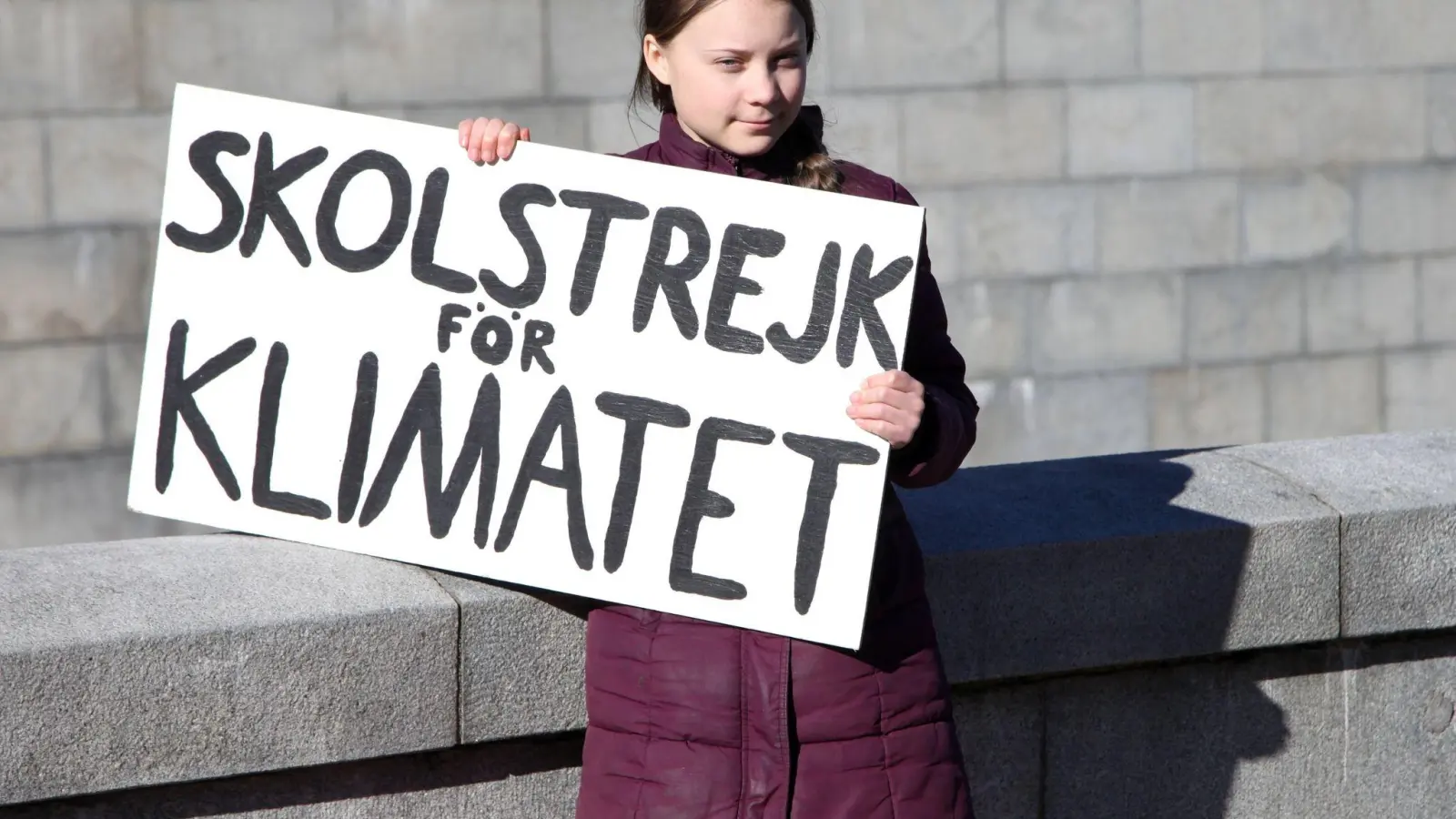 „Als ich 2018 angefangen habe, zu streiken, hätte ich nie damit gerechnet, dass das zu irgendetwas führen würde“: Greta Thunberg. (Foto: Steffen Trumpf/dpa)