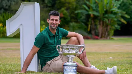 Stellte eine neue Bestmerke auf: Novak Djokovic. (Foto: Ng Han Guan/AP/dpa)